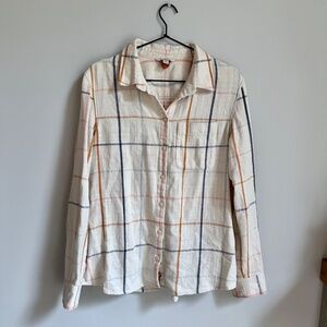 LL Bean Signature Heritage Textured Flannel Shirt